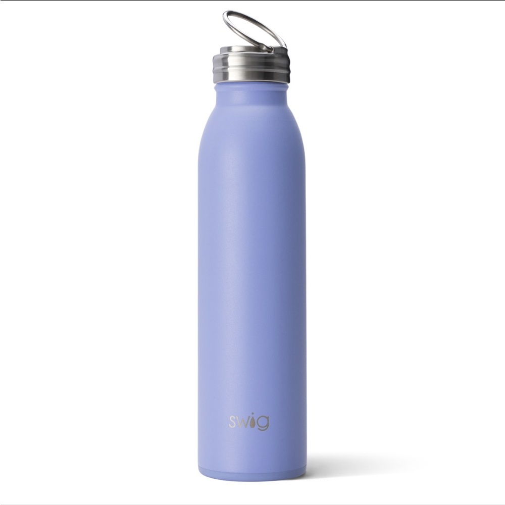 SWIG 20oz. Insulated Stainless Steel Bottle in Hydrangea (periwinkle), NWT!